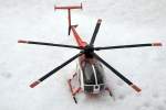 Hughes 369 D ( 500 D ), Schneelandung bei Euskirchen - 16.01.2010