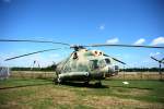 NVA Mil MI-9 482 im Flugplatzmuseum Cottbus am 24.7.2011