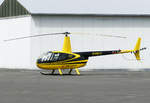 Robinson R 44 der Firma Air Lloyd, D-HALH in EDKB - 28.04.2018