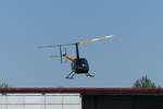 Robinson R-44, D-HSKG gestartet in Gera (EDAJ) Richtung Landshut am 1.6.2020