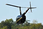 R 44 Raven II, D-HKAA von REVIER HELI, startet zu einem Rundflug  in EDKB - 19.09.2020