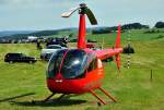 Robinson R 44 D-HNAH am Flugplatz Wershofen - 02.09.2012