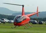 R 44 Raven II von Aveoair, D-HNAH bei Rundflügen am Flugplatz Wershofen - 07.09.2014