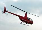 R 44 Raven II der Aveoair, D-HNAH, bei Rundflügen am Flugplatzfest ist Wershofen - 07.09.2014