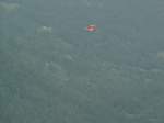 Eine ital.Augusta der Schweiz.Rettungsflugwacht REGA bei einer Longline bung im Churer Rheintal.06.06.07