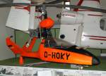 D-HOKY, Krauss TRS-1 Gyroflug, D~1949, 26.07.2009, Hubschraubermuseum Bckeburg, Germany     