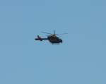 Der Hubschrauber der luxemburgischen Polizei überflog am 16.12.07 die Ortschaft Kautenbach (Luxemburg).