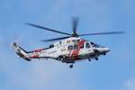 Agusta-Westland AW-139, EC-KLN, der Sociedad de Salvamento y Seguridad Marítima (SASEMAR) beim Anflug auf die 03 am 16.12.17 in ACE