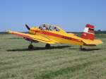08.06.2008 - Let Z-37  Cmelak  A-2 D-EOZX bei Flugplatzfest in Purkshof