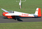Scheibe (Sportavia) SF-25 C Falke, D-KEAF, taxy in EDKB - 16.02.2016