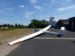 Grob, Club Astir IIIb, D-1685, Flugplatz Hammelburg (EDFJ), 19.7.2025