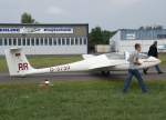 D-5750, Grob Twin III, 09.07.2011, EDLS, Stadtlohn-Vreden, Germany 

