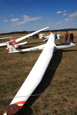 Schempp-Hirth Discus CS, D-7166, Segelfluggruppe Wershofen.