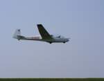 ASK-13 D-0849 vom Luftsportverein Gera (EDAJ) im Endanflug am 22.4.2011