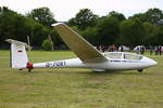 Schleicher ASK 21, D-7081, vom Flugsportverein Ailertchen. Tag der offenen Tür in Ailertchen (EDGA), 09.06.2019.