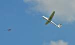 Segelflugzeug D-5626 am Schleppseil beim Windenstart in Bonn-Hangelar - 14.08.2010