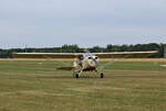 Private Auster 5 D-ECIL, Flugplatz Bienenfarm, 01.07.2023