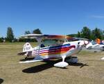 Aviat Aircraft Eagle II, D-EICF, Flugplatz Moosburg auf der Kippe (EDPI), 23.5.2026