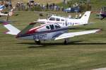 Private, D-EDNT, Beech, 35 Bonanza, 06.09.2009, EDST, Hahnweide, Germany     