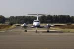 UK - Air Force, ZK453, Beech, Super King Air B200, 18.09.2009, EBBL, Kleine Brogel, Belgien    