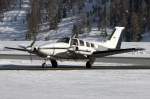 Private, I-IRTO, Beechcraft, 58P Baron, 31.01.2009, SMV, Samedan, Switzerland