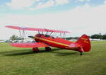 Private PT-13D Kaydet Boeing Stearman, D-EMDV, Flugplatz Bienenfarm, 08.08.2025