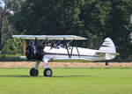 Private PT-17D Kaydet Boeing Stearman, N9054H, Flugplatz Bienenfarm, 09.08.2025