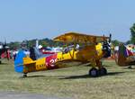 Boeing E 75 Stearman (PT-13D Kaydet), N67193, Flugplatz Gelnhausen (EDFG), 11.7.2026