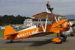 Private, N707TJ, Boeing, Stearman N2S Kaydet, 29.08.2014, LSMP, Payerne, Switzerland           