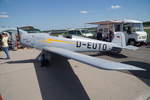 D-EUTO. Bücker Student. Baujahr 1939. Vreise 160km/h. Vmax 175km/h. Reichweite 650km. Triebwerk Walter Mikron II. 4 Zylinder, luftgekühlt mit 50PS/37kW. Foto: ILA 2018