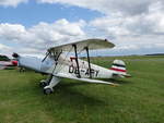 Bücker Bü 13 Jungmann, OE-APY bei der Vintage Aerobatic World Championship  in Gera (EDAJ) am 16.8.2019