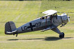 Private, D-EMKP, Bücker, Bue-133C Jungmeister, 13.09.2019, EDST, Hahnweide, Germany          