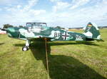Private Bcker 181 Bestmann, D-ENKM, Flugplatz Bienenfarm, 08.08.2025