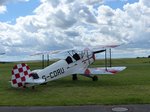 Bücker Bü-131 Jungmann, G-CDRU, Flugplatz Gera (EDAJ), 3.7.2016