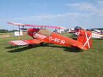 Private Casa 1.131E Jungmann, D-EFJR, Flugplatz bienenfarm, 09.08.2025