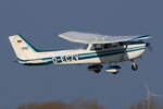 Flugschule FFL, D-ECZV, Reims-Cessna F172M Skyhawk, S/N: F17201410. Siegerland (EDGS) am 08.03.2024