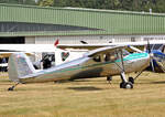 Private Cessna 140, NC89109, Stearman and Friends 2021, Flugplatz Bienenfarm, 03.07.2021