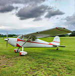 Cessna 140 A, N5393C bei den Kehler-Flugtagen auf dem Flugplatz Kehl-Sundheim - 01.06.2024