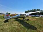 Cessna 140, D-EYCT, Flugplatz M�hldorf (EDMY), 27. 6.2026