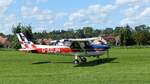 Cessna 150 Aerobat, D-EDJH, Flugplatz Moosburg auf der Kippe (EDPI), 9.9.2023