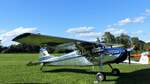 Cessna 170, D-ERHI, Flugplatz Moosburg auf der Kippe (EDPI), 9.9.2023