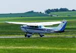 Cessna 172 Skyhawk, D-EDRP, Flugplatz Gera (EDAJ), 21.5.2017