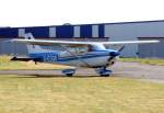Reims(Cessna) F 172M D-EOQK am 23.08.2009 auf dem Flugplatz Strausberg