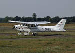 Private Cessna 172SP Skyhawk, D-EDEB, Flugplatz Strausberg, 09.08.2020