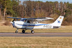 Fliegerschule August der Starke | Cessna F172K Skyhawk | D-ECJU | MSN:F17200804 | Flugplatz Riesa-Göhlis (13.02.2022)