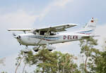 Private Cessna 172R, D-ELKN, Flugplatz Bienenfarm, 02.07.2023