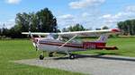 Cessna 172 Skyhawk, D-EOWB, Flugplatz Moosburg auf der Kippe (EDPI), 9.9.2023