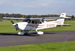 Cessna 172 R Skyhawk D-ETTS - taxy at EDKB - 19.10.2013