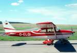 Cessna 172 N - D-ELQI am 11.07.1989 in Koblenz-Winningen.