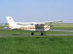D-EFRC, Cessna 172 Skyhawk, Flugplatz Gera (EDAJ), 2.7.2015